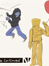 一只从天而降的扫