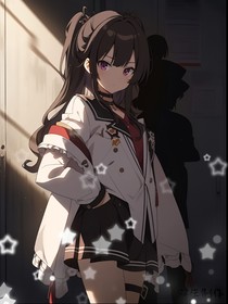 黑夜中的白光
