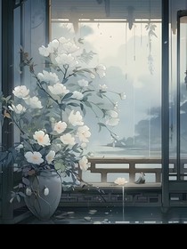 迷雾中的身影
