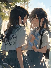 月下倒影