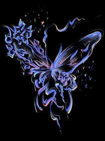 破繭殘蝶