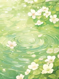 春雨绵绵如丝