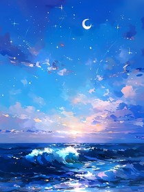 海里的星