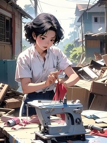 蝴蝶牌缝纫机与1983年的飓风