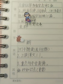 我的写作业日常