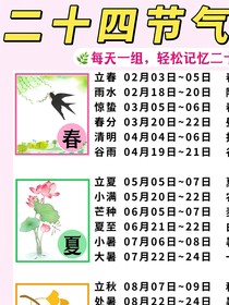 你不知道的二十四节气习俗