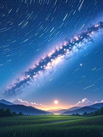 青空下的星軌