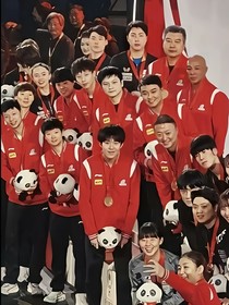 我和搭挡在去国乒天坛之路