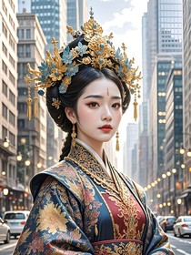 皇后娘娘來到現(xiàn)代