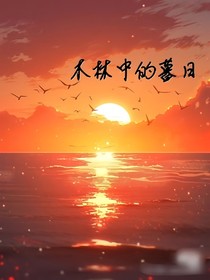 木林中的暮日