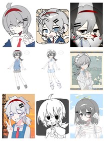 粥薏：不知无名OC
