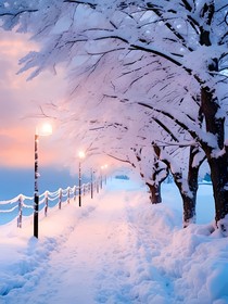 下雪哈爾濱