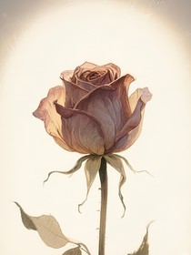 腐花，腐朽凋零