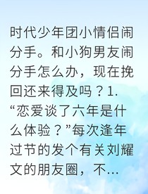 六年爱情：分手风波与土豆的眼泪