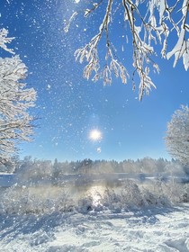 雪的海