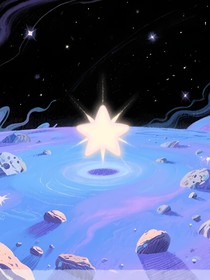 倒数第三排的星芒