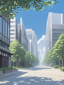夏天與小城