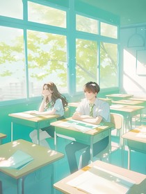 课桌缝隙里的暗恋生长
