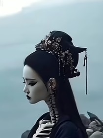 白玉釵