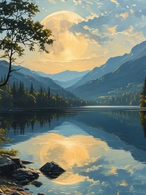 鏡湖月靈
