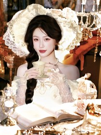 女推2：极寒中盛开的山茶花