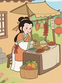 穿越后我靠摆摊发家了