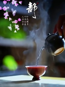 人生如茶，沉?xí)r坦然