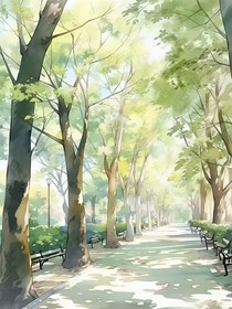 青山霧