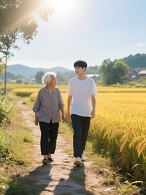 金色的麦田