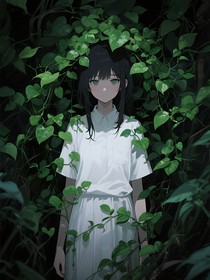 绿萝共生