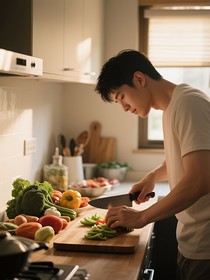 做飯?zhí)觳派倌?
                         style=
