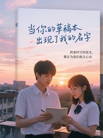 当你的草稿本，出现我的名字