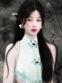 女推：極寒中盛開(kāi)的山茶花