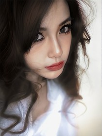 金旻奎：妹漬洇透白裙