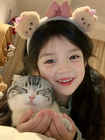 甜蜜的笑容