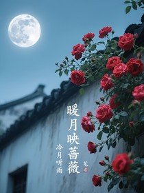 暖月映蔷薇