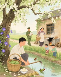 槐樹(shù)下的時(shí)光
