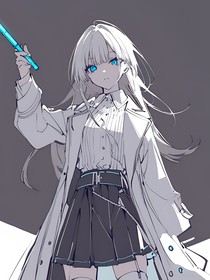 妹妹，我是天上的星星哦