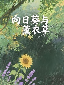 向日葵與薰衣草