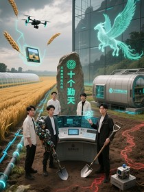 后陡门基建：十亿亩丹田解锁赛博山海经