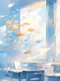 校園：清風(fēng)拂過，梔子花開
