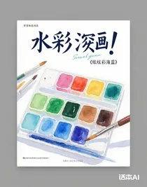 水彩渣畫