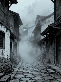 霧鎖青石鎮(zhèn)