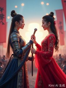 女將軍和女歌手愛戀之路