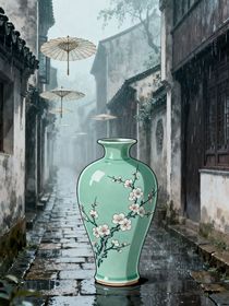雨巷瓷緣