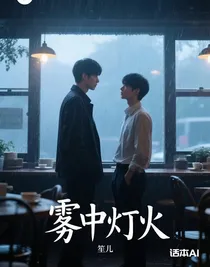 霧中燈火