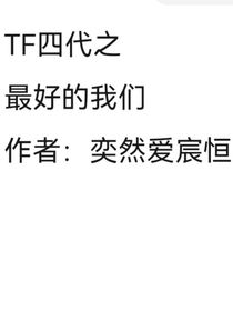 TF四代之最好的我們