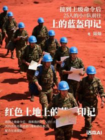 红色土地上的蓝盔印记