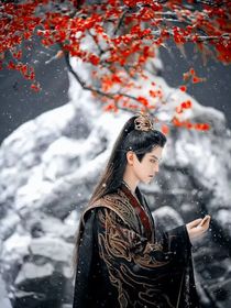 少年白馬醉春風之杜鵑花下