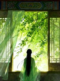綠窗柳色，卿心未歇